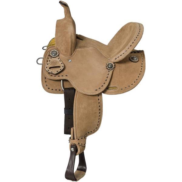 Photo of King Series Youth Stratford Suede Barrel Saddle