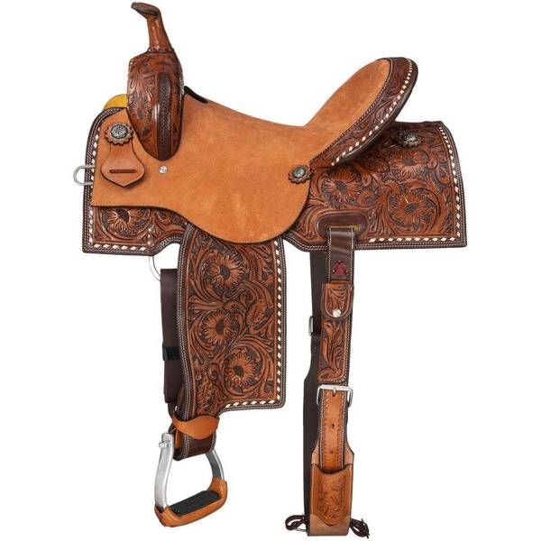 Photo of 15" Silver Royal Autry Barrel Saddle