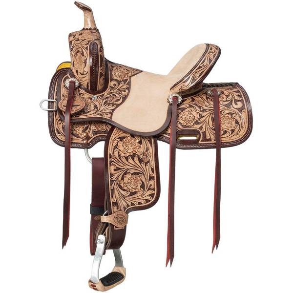 Photo of Silver Royal Youth Moulton Barrel Saddle