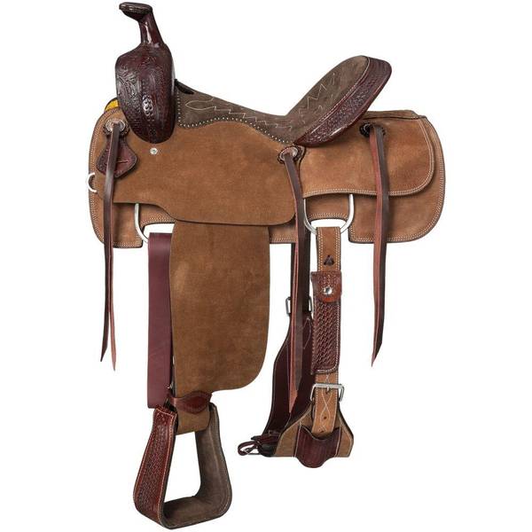 Photo of Silver Royal Rio Bravo Roping Saddle, 15"