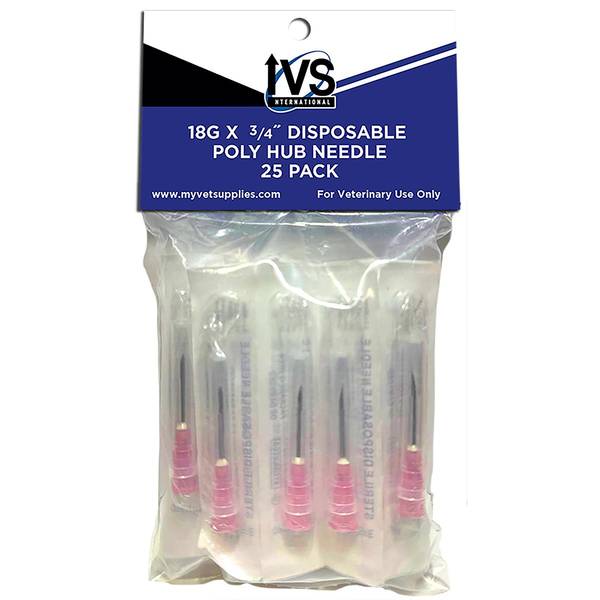 Photo of 25pk 18Gx3/4" IVS Disposable Needle