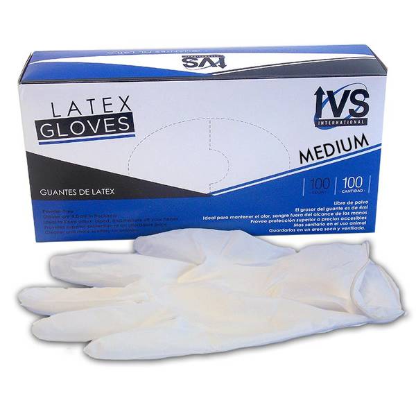 Photo of Latex Gloves, 100 Count