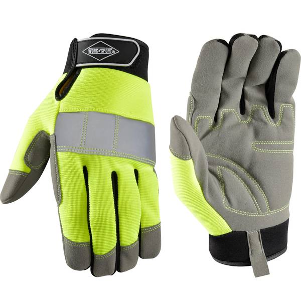 Photo of Men's FX3 High Dexterity Hi-Visibility Work Gloves, Touchscreen