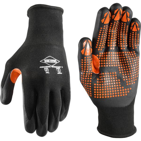 Photo of Men's Nitrile Coated Work Gloves, Extra Grip Dots