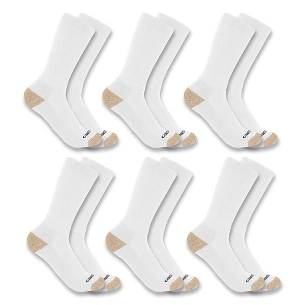 Photo of Men's 6-Pack Midweight Crew Socks