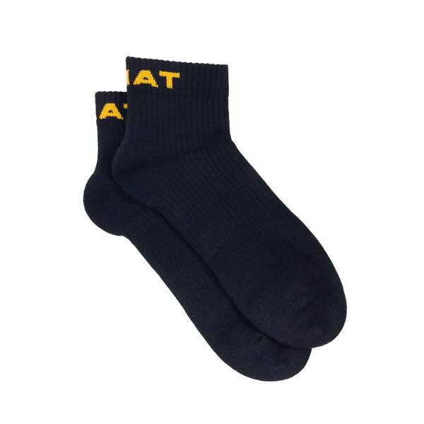 Photo of Men's 3-Pack Premium Ringspun Cotton Quarter Crew Work Socks