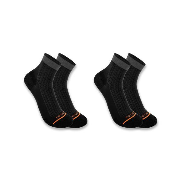 Photo of Men's 2-Pack Lightweight Durable Quarter Socks