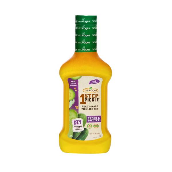 Photo of 1-Step Bread 'N Butter Pickle Mix, 16 fl oz Bottle