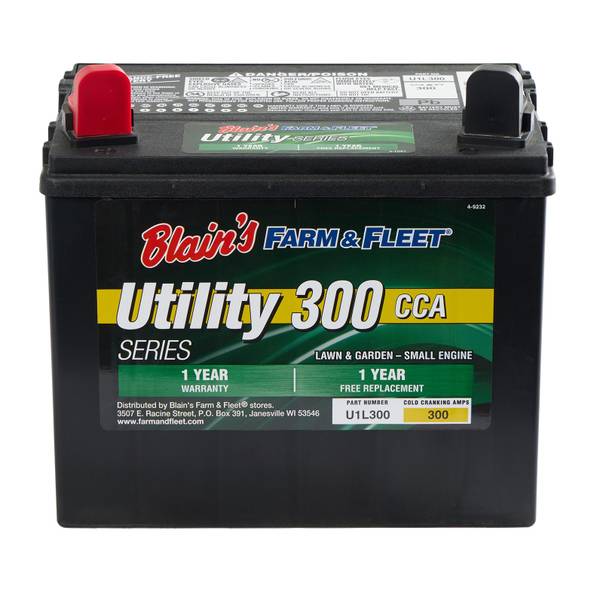 Photo of Lawn and Garden Battery, Group Size U1, 300 CCA