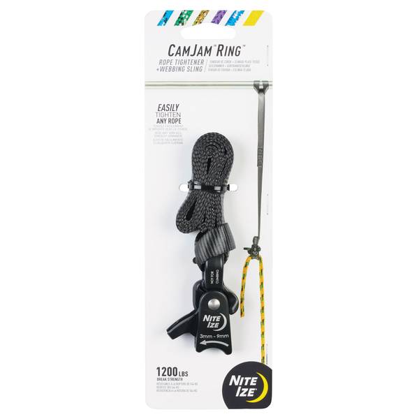 Nite Ize CamJam Ring Rope Tightener + Webbing Sling - CJRWL