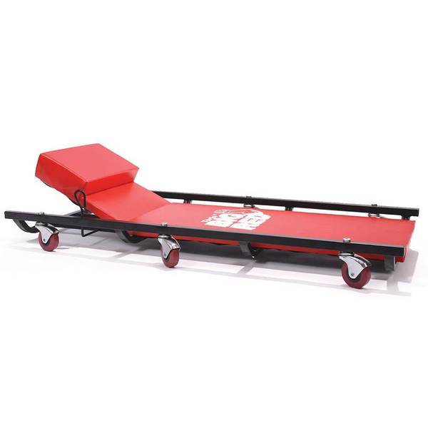 Big Red 40'' Adjustable Headrest Creeper - TR6452 | Blain's Farm