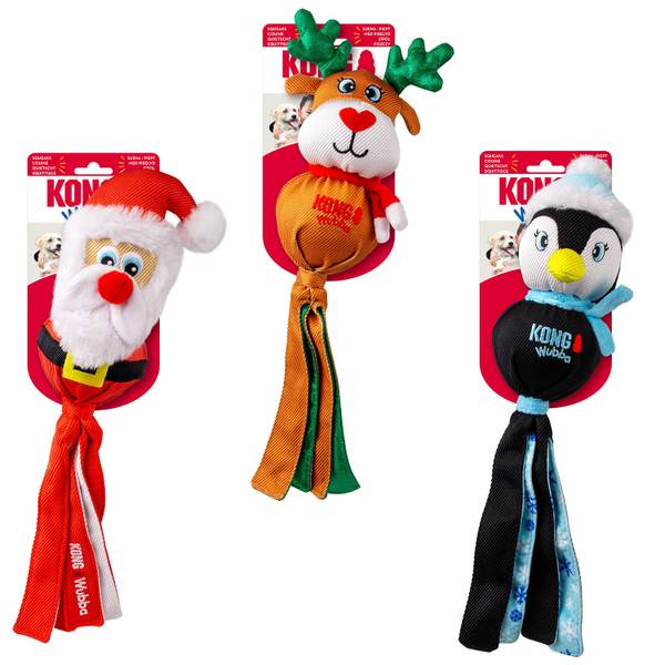 KONG Holiday Wubba, Assorted - H25D143 | Blain's Farm & Fleet