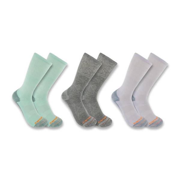 Photo of Women's 3-Pack Midweight Cotton-Tencel Comfort Crew Socks