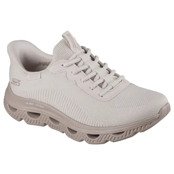 Skechers Women's Bobs Sport Arc Waves Slip Ins - 117629-NAT
