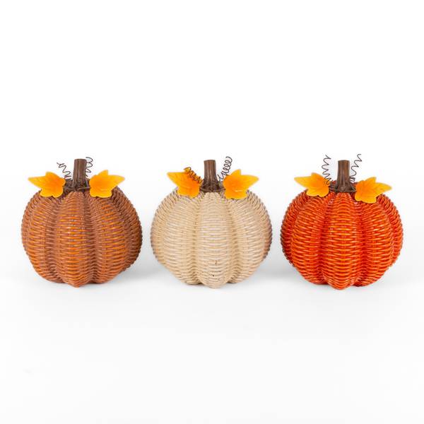 Photo of Resin Harvest Pumpkins, Assorted