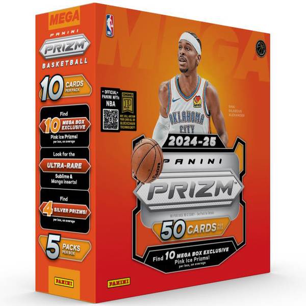 PANINI 2024-25 PRIZM Basketball Mega Box - 2-16436-20