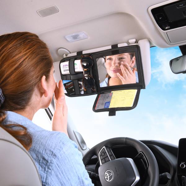 Photo of Mirrored Visor Organizer