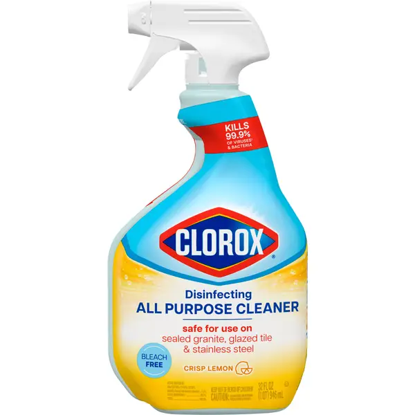 Clorox Disinfecting All Purpose Cleaner, Bleach Free, Crisp Lemon