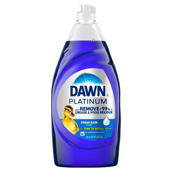 Photo of Platinum Fresh Rain Dish Soap, 26.8oz