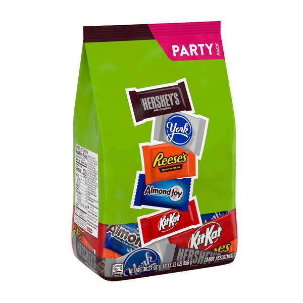 Photo of Hershey Assorted Chocolate Flavored Candy Party Pack, 30.22 oz