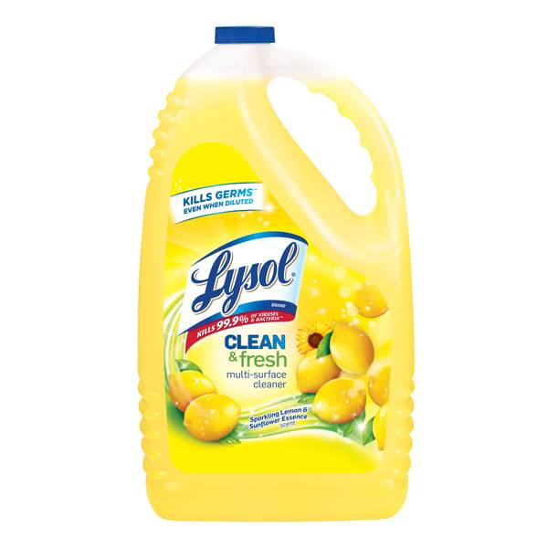 Photo of Clean & Fresh Multi-Surface Cleaner, Lemon & Sunflower, 144 oz
