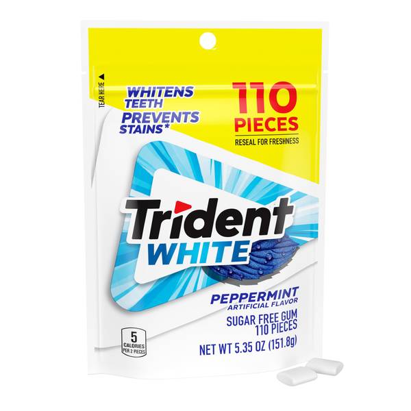 Photo of 110 Peice White Peppermint Pouch