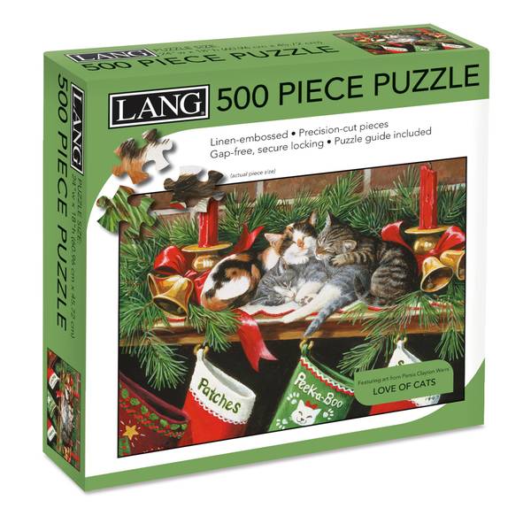 Lang 500pc Waiting for Santa Puzzle