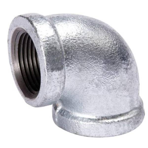 8700124152 .5 in. Malleable Iron Pipe Fitting Galvanized- 90 Degree Elbow