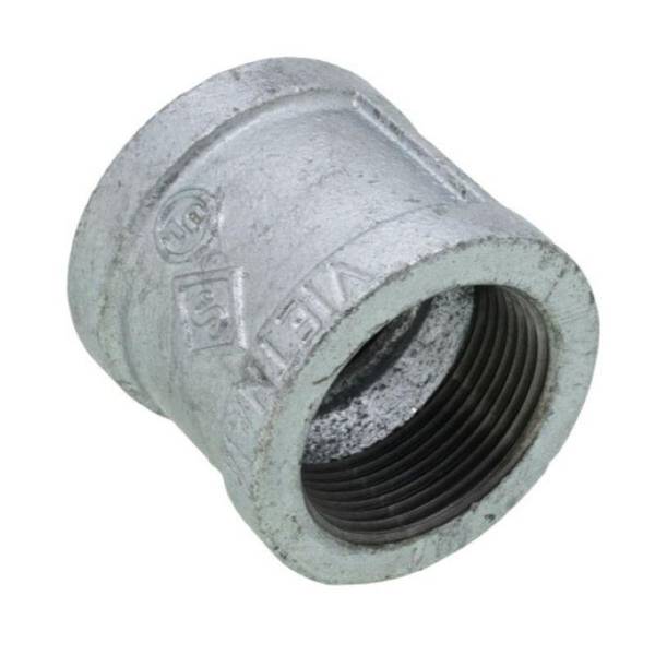 8700133609 .75 in. Galvanized Right Hand Malleable Coupling