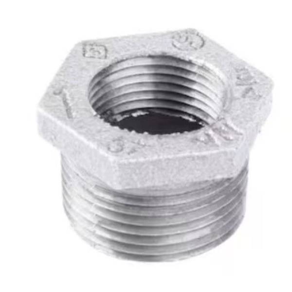8700130555 .5 x .38 in. Galvanized Hex Bushing