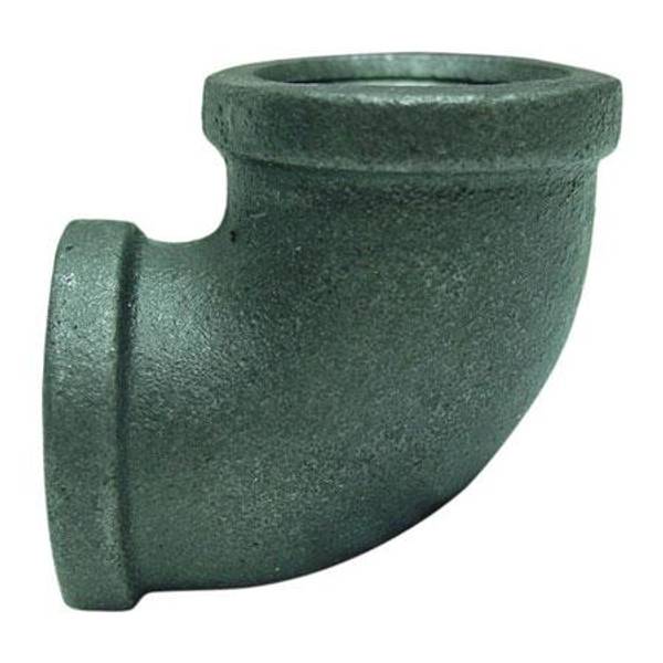 JMF 90 Degree Black Pipe Elbow