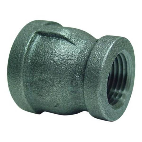 JMF Black Pipe Reducer Coupling