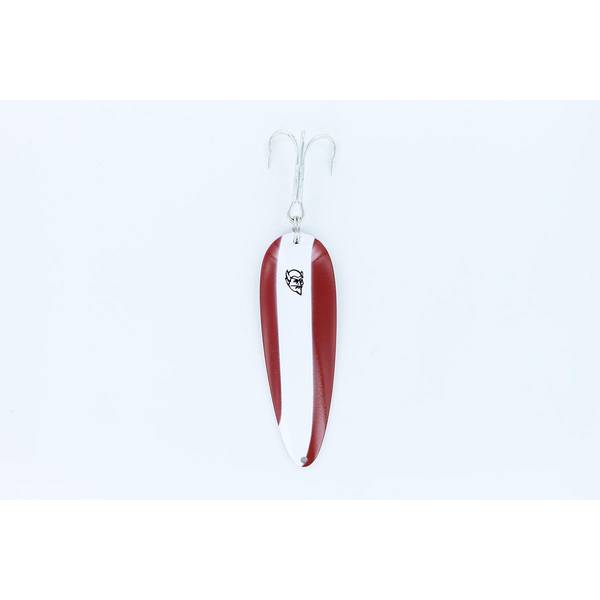 Dardevle Spoon Red & White Stripe Fishing Lure - 16-SB