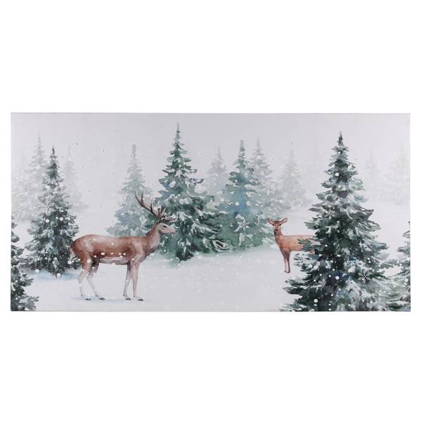 Photo of Reindeer LED Light Up Wall Sign