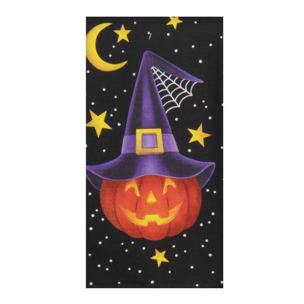 Photo of Halloween Pumpkin Witch Dual Purpose Towel