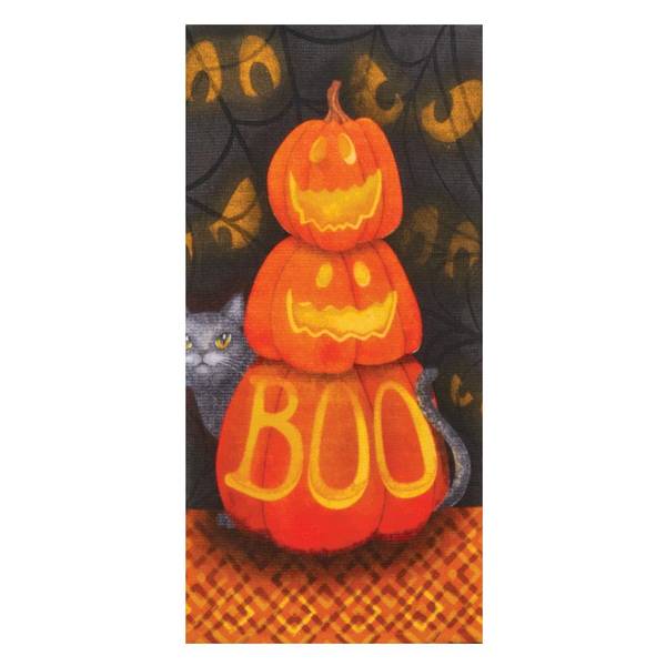 Photo of Halloween Boo Pumpkin Dual Purpose Towel