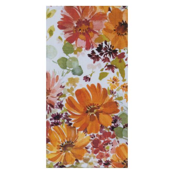 Photo of Autumn Joy Floral Toss Dual Purpose Towel