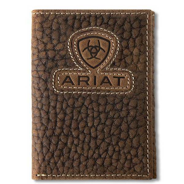 Photo of Men's Inlayed Patch Trifold Wallet