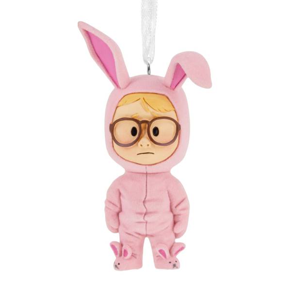 Photo of A Christmas Story Ralphie in Bunny Suit Ornament