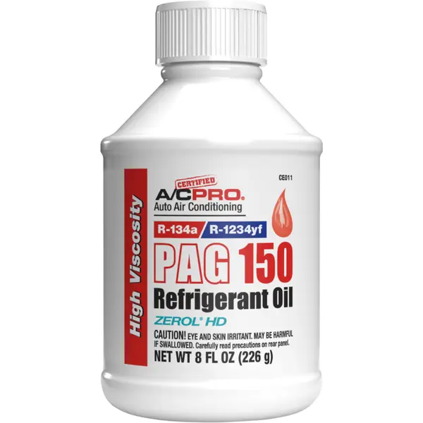 R134a With Uv Dye Pag 100 FJC 2491 PAG Oil - 32 Fl. Oz. In Pag Oil Injector Pag 150 Refrigerant Oil - Foto 8