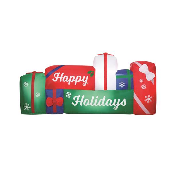 Photo of 8' Happy Holidays Inflatable Presents