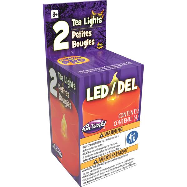 Photo of LED Tea Lights 2 Count Box