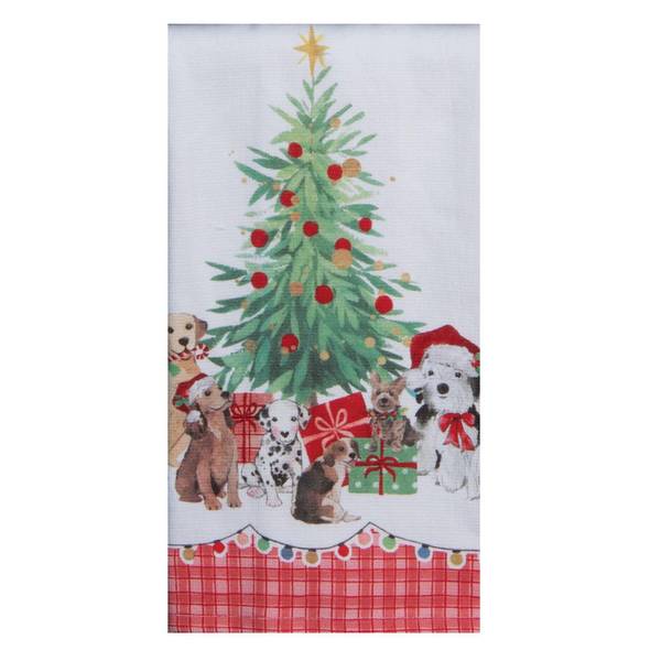 Photo of Christmas Tree Dual Purpose Towel