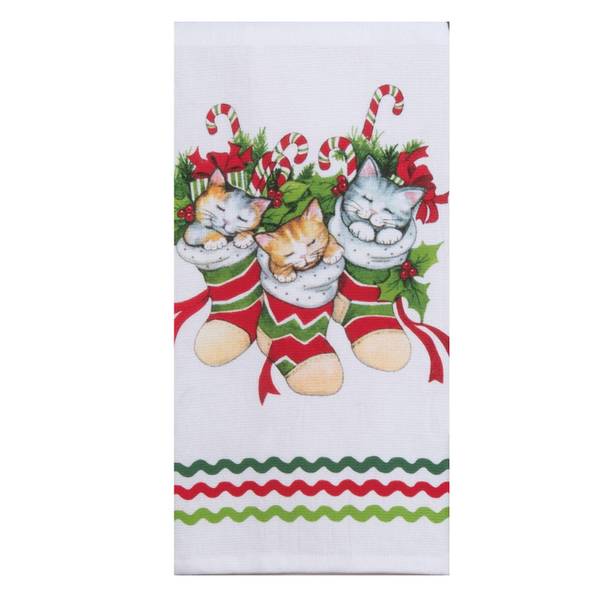 Photo of Stocking Cats Dual Purpose Towel