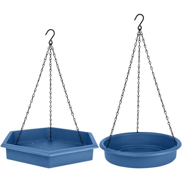 Photo of Combo Cafe 2-in-1 Recycled Plastic Bird Feeder and Bird Bath