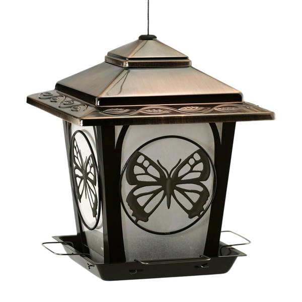 Photo of Audubon Hopper Feeder with Butterfly