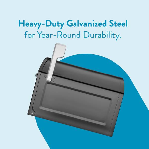Gibraltar Centennial Extra Large Galvanized Steel Mailbox