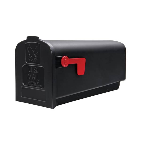 Photo of Parsons Rust-Proof Plastic Post Mounted Mailbox