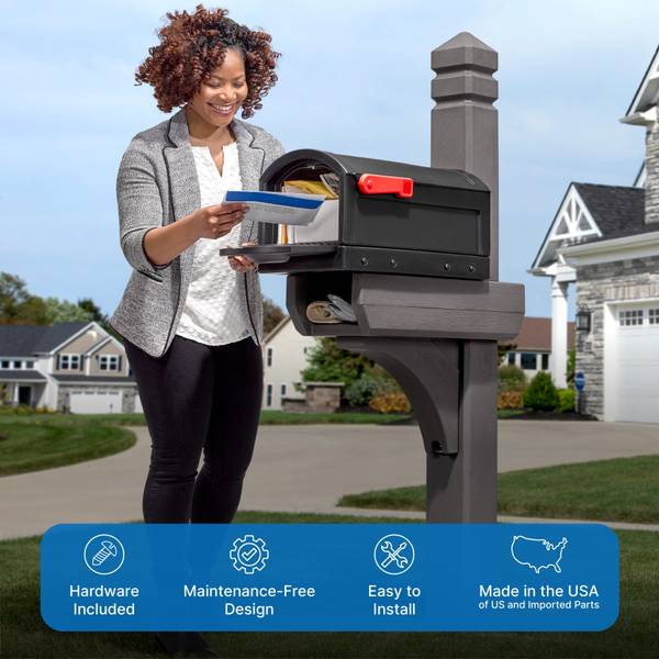 Step 2 Lakewood Mailbox & Post Kit - 537300 | Blain's Farm & Fleet