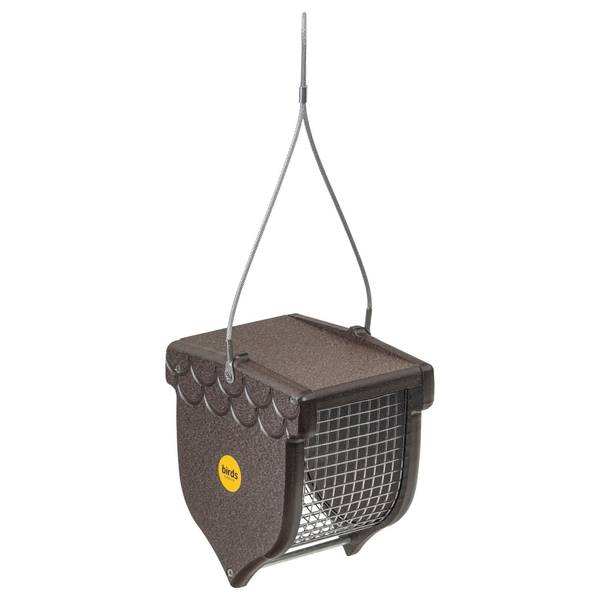 Photo of Shelled Peanut Bird Feeder in Brown Recycled Plastic